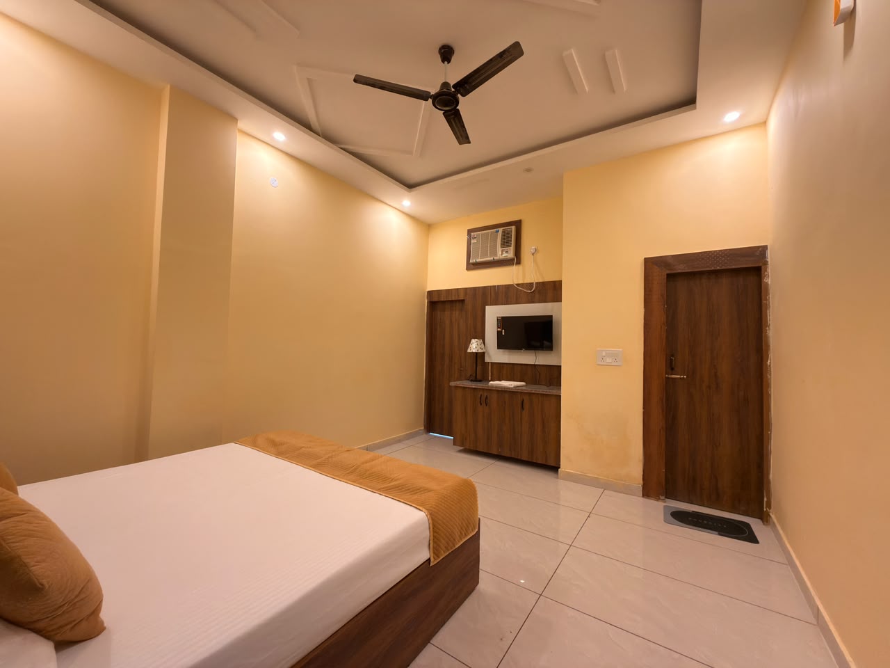 Guest room at Vedic Portico Hotel